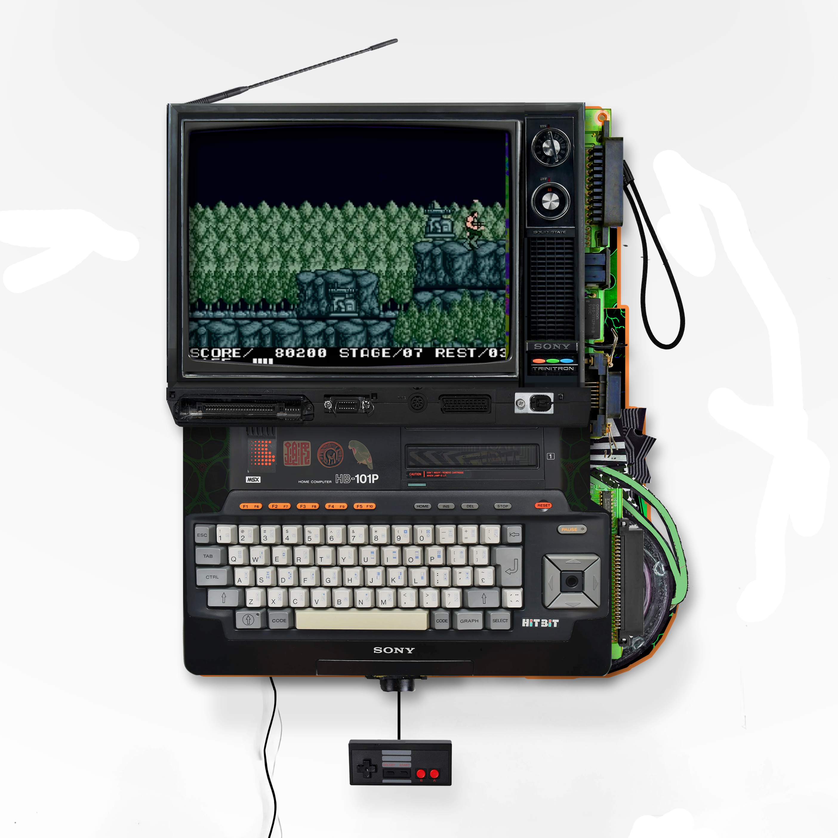 r*e様 MSX namco GAME ENTER COLLECTION Konami Game Collection Extra (1989) - MobyGames