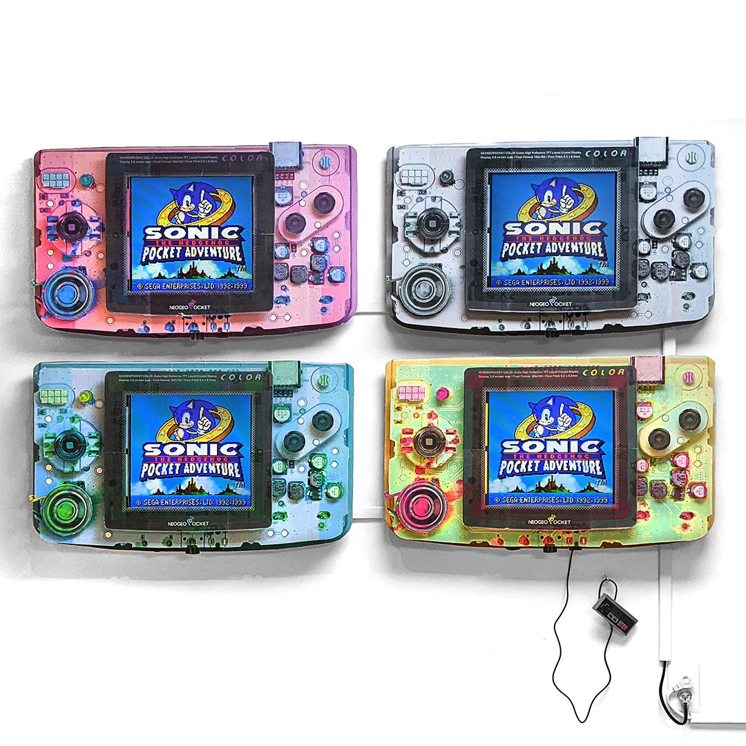 Supersonic - 1 set of 4 NeoGeo Pocket Color systems – Connor