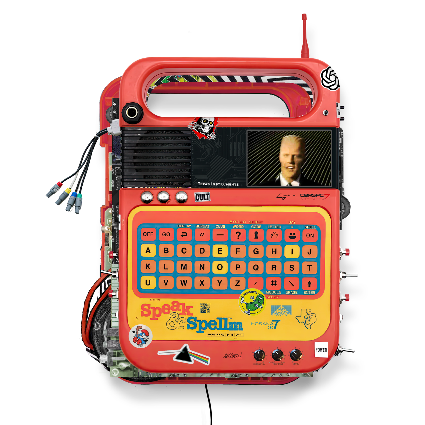 Circuit Bent (Speak & SpeLLM)